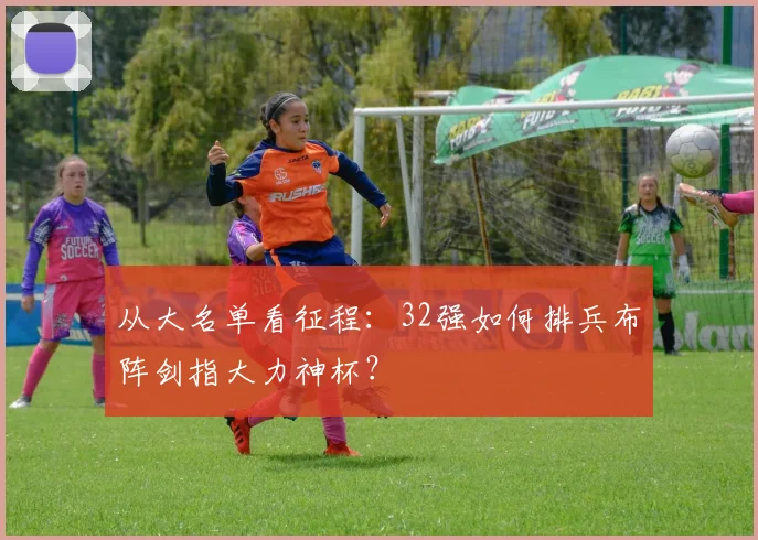 从大名单看征程：32强如何排兵布阵剑指大力神杯？