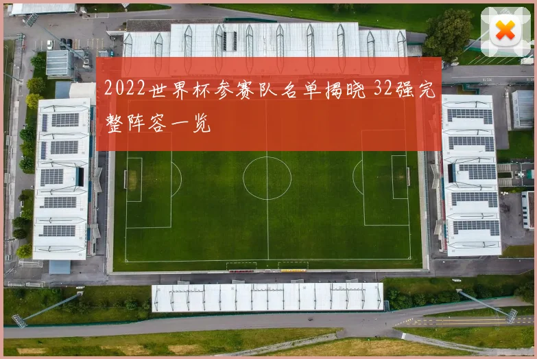 2022世界杯参赛队名单揭晓 32强完整阵容一览